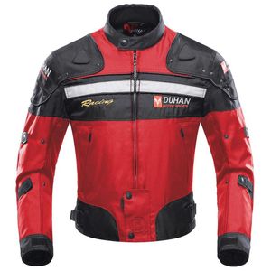 Veste de moto résistant au froid Moto Motocross Moto équitation course vêtements hommes Chaqueta équipement de protection vêtements