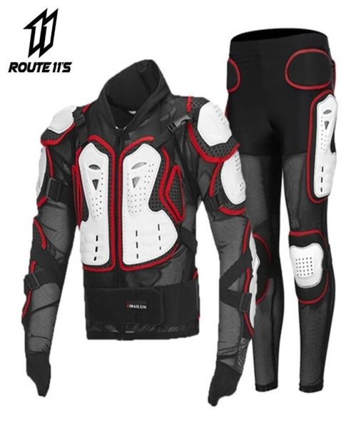 Vestes de moto, armure de moto, veste de protection du corps de course, équipement de protection pour moto de Motocross, pantalon de protection 2012167934449