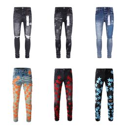 Moto ksubi jeans mens jeans concepteur camouflage pantal