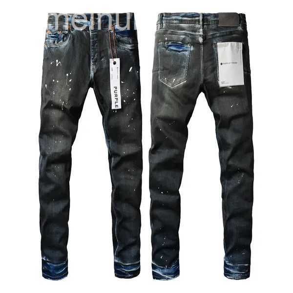 Motorcycle Ksubi Jeans Purple Jeans Designer For Men Tag Brand avec Summer Hight Hight Quality Embroidery Denim Pants Mens Zun7