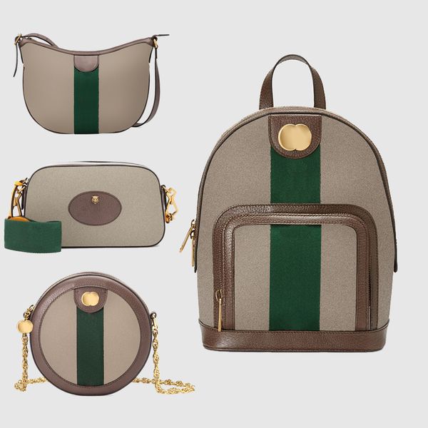 Moto Femme LE CAGOLE Crossbody Satchel Demi-Lune Sacs Designer de luxe avec rivet 2 tailles Grand sac à main fourre-tout Pochette de voyage Pochette d'épaule Sacs à bandoulière