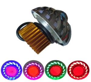 Phare LED pour moto Angel Devil039s Eye, phare intégré, projecteur Ultrabright, lampe pour véhicule électrique 10W 12V 80V général 304223246470