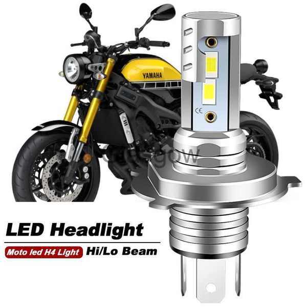 Éclairage de moto 1Pc moto H4 H1S 9003 phares LED HiLo ampoules 4800LM 6000K blanc CANbus pour Yamaha XSR 700 XTribute XSR 900 x0728