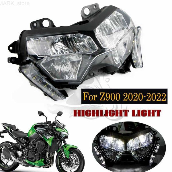 Ajuste de iluminación de motocicletas para 2020 - 2022 Kawasaki Z900 LED LED Faro delantero delantero Conjunto Z 900 ZR900 2021 Accesorios de luz para la cabeza231225