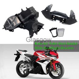 Motorfiets Verlichting Fit Voor Honda CBR600RR CBR 600RR CBR 600 RR F5 20072012Motorcycle Ram Air Tube Duct Intake met Koplamp Beugel Kuip Verblijf x0728