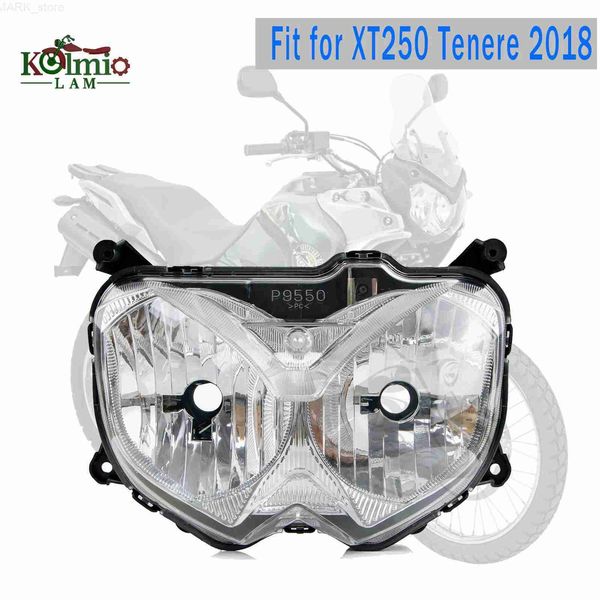 Ajuste de iluminación de motocicletas para Yamaha XT250 Tenere XT 250 2018 Accesorios de motocicletas Conjunto de faros delanteros XT250TL231225
