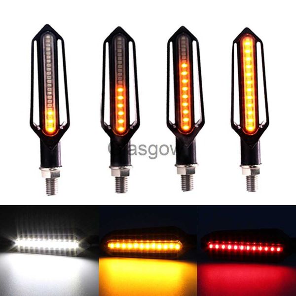 Iluminación de motocicleta para Yamaha fz1 fazer fz8 xj6 fz6 mt09 FZ09 mt07 luces de señal de giro de motocicleta parpadeo de flujo led intermitentes x0728