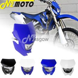 Éclairage de moto moto H4 phare pour Yamaha WR250 WR450 TTR WR Enduro Supermoto Dirt Bike Motocross phare carénage phare universel x0728