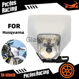 Moto Éclairage Moto Phare Tête Lampe Tête Lampe Carénage Pour Husqvarna EXC EXCF XC XCF XCW SX TC TE FE 250 300 350530Dirt Bike x0728