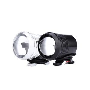 Éclairage de moto Pampsee 1 pièces U2 1200Lm 30W 12-80V faisceau haut et bas de moto phare LED conduite moto antibrouillard Flash L Dh45X