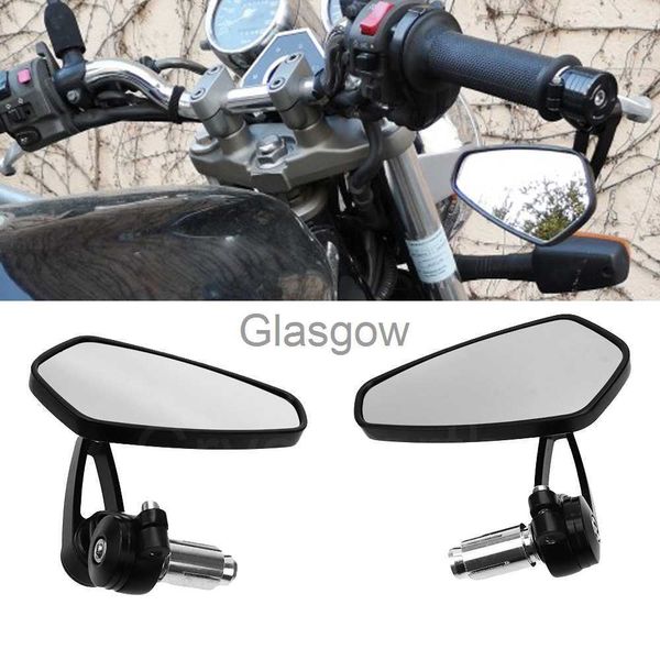 Espejos de motocicleta Motocicleta 22 mm Mirror de manejo Retalla de la barra de motocicleta Espejo de la barra de motocicleta para Yamaha MT09 MT07 para Honda CB500X PCX MSX 125 Shadow X0901