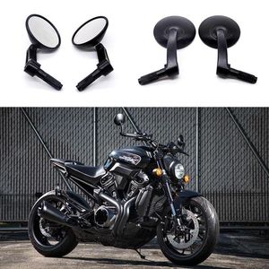 Motorcycle Mirrors Rearview Mirror Handle Electric Scooter Round Reversing Auxiliary Personalized MirrorMotorcycle