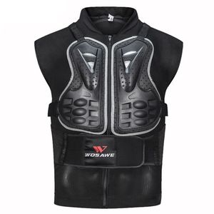 Motorfiets Moto Jas Turtle Armor Jassen Racing Chest Back Beveiligingskussens Riding Skiing Skating Gear Guard Protection Jacket