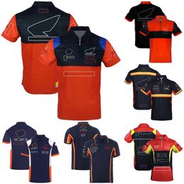 Polo tout-terrain de moto 2023 T-shirt uniforme de l'équipe de course de moto Été Nouvelle saison Maillots de motocross Hauts de sport respirants pour hommes