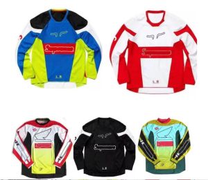 Body de course moto combinaison de cyclisme d'été, cavalier de protection de sécurité + estampage à chaud fluorescent