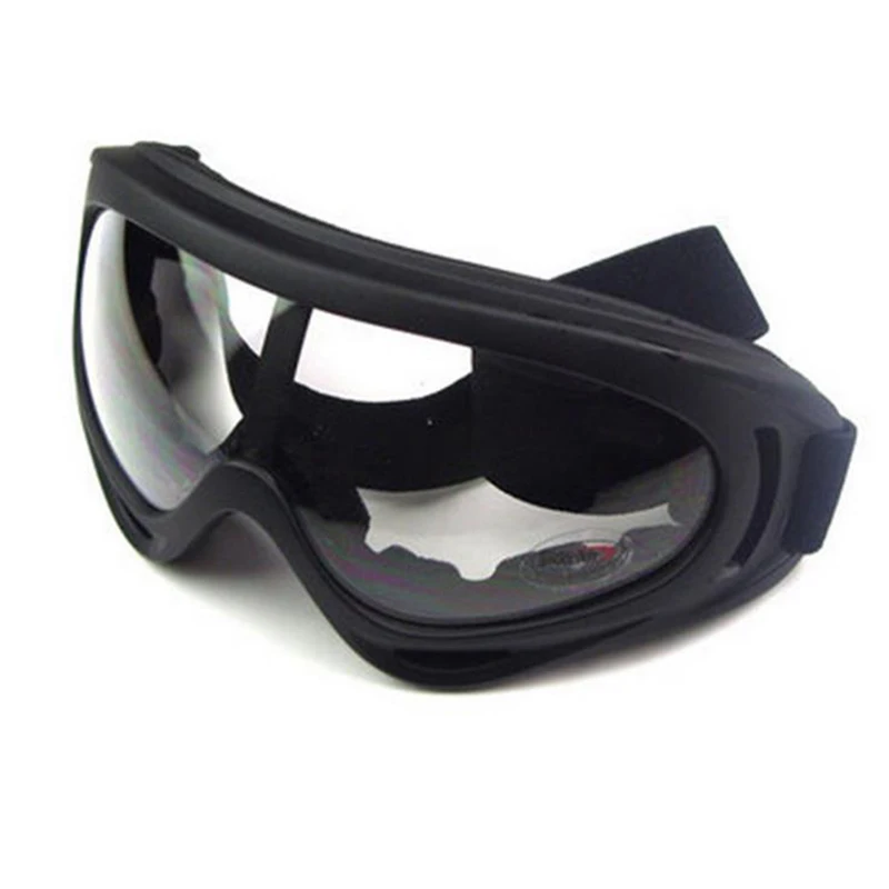Occhiali da cavalletto motociclisti occhiali da sole motocross anti-sabbia Sports pattinaggio sciistico per polvere anteriore UV 400 Gears protettivo