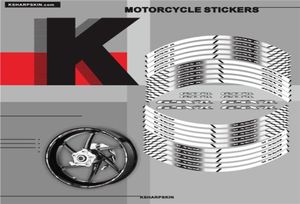 Motorcycle Rim Edge étanche autocollants réfléchissants décoratifs décalants décoratifs antiscratch pour suzuki gsxr2969809