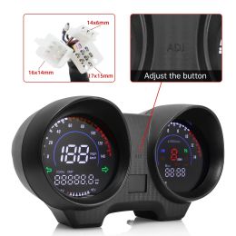 Motorcycle RPM METER METREDER SPEAVET THEB TACHOMOMOMER Le compteur de carburant compteur de carburant pour le compteur de carburant pour Titan 150 Honda CG150 FAN150