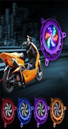 Motorcycle scooter moteur LED LIGHTS DE REFROIDER COUVERTURE DE COUVERTURE DU ventilateur pour Gy6 125 150 1527530553