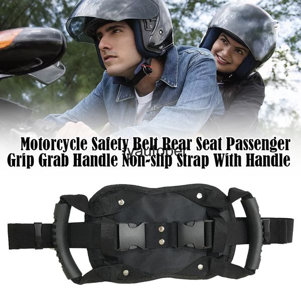 Cinturón de seguridad para scooters de motocicleta, asiento trasero, mango de agarre para pasajero, correa antideslizante Universal para niños