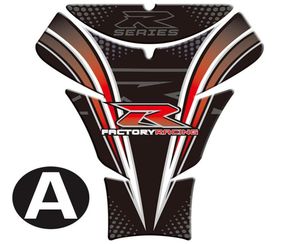 Autocollant 3D pour moto, tampon de protection pour réservoir de carburant, fournitures de voiture, autocollants en os de poisson pour Suzuki GSXR 600 750 10008201134