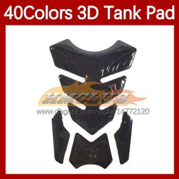 Moto Autocollants 3D En Fiber De Carbone Réservoir Pad Protecteur Pour YAMAHA Thundercat YZF 600R YZF600R 04 05 06 07 2004 2005 2006 2007 Gaz Bouchon De Réservoir De Carburant Autocollant Autocollant 40 Couleurs