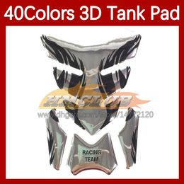 Autocollants de moto 3D en fibre de carbone réservoir Pad protecteur pour Aprilia RSV1000R RSV1000 RSV-1000 RSV 1000 R 09 10 11 12 13 14 15 gaz autocollant de bouchon de réservoir de carburant MOTO Decal 40 couleurs