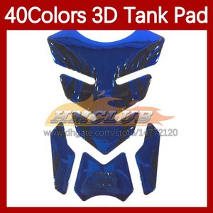 Autocollants de moto 3D protecteur de tampon de réservoir en fibre de carbone pour KAWASAKI NINJA 650R ER-6F ER 6F 650 R ER6F 20 21 22 2020 2021 2022 autocollant de bouchon de réservoir de carburant de gaz autocollant MOTO 40 couleurs