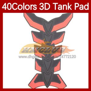 Moto Autocollants 3D En Fiber De Carbone Réservoir Pad Protecteur Pour HONDA CBR893RR CBR900 CBR893 RR 89 90 91 92 93 1989 1990 1991 1993 Gaz Bouchon De Réservoir De Carburant Autocollant MOTO Decal 40 Couleur