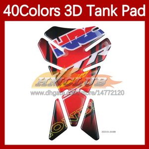 Autocollants de moto 3D Protecteur de réservoir en fibre de carbone pour HONDA CBR500 CBR 500 R 500R CC 500CC CBR500R 11 12 13 14 15 11-15 Autocollant de bouchon de réservoir de carburant de gaz MOTO Decal 40 couleurs