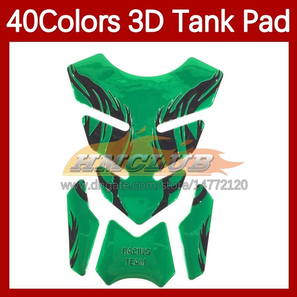 Pegatinas de motocicleta Protector de almohadilla de tanque de fibra de carbono 3D para YAMAHA YZF R1 1000 CC YZF1000 YZF-R1 YZFR1 04 05 06 2004 2005 2006 Etiqueta engomada de la tapa del tanque de combustible de gas Calcomanía de MOTO 40 colores