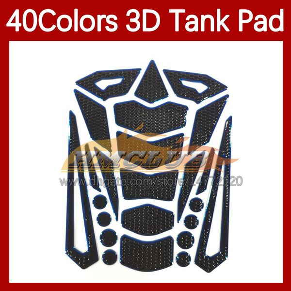 Moto Autocollants 3D En Fiber De Carbone Réservoir Pad Protecteur Pour HONDA CBR600 CBR 600 F2 FS CBR600F2 91 92 93 94 1991 1992 1993 1994 Gaz Bouchon De Réservoir De Carburant Autocollant MOTO Decal 40 Couleur