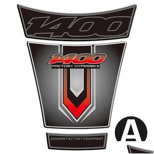 Autocollants de moto 3D pour réservoir de carburant, autocollants de protection pour Suzuki Gsx 1400 Gsx1400 2001 2008 2002 2003 2004 2005 2006 20074048352 Drop Otzra