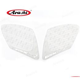 Pegatinas de motocicleta Almohadilla de tanque de gas Arashi para Suzuki Gsxr1000 2007-2008 Protector Rodilla Almohadillas de tracción Calcomanía Gsx1000R Gsxr 1000 2007 D Otbvj