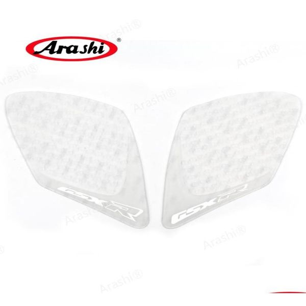 Pegatinas de motocicleta Almohadilla de tanque de gasolina Arashi para Suzuki Gsxr1000 2007-2008 Protector Rodilla Almohadillas de tracción Calcomanía Gsx1000R Gsxr 1000 2007 D Otyyp