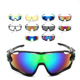 Lunettes de soleil moto cyclisme en plein air lunettes à couleurs changeantes sport hommes et femmes mode lunettes de vélo PC Drop271R