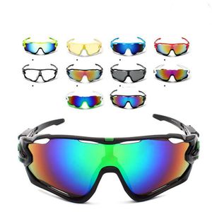 Gafas de sol para motocicleta Ciclismo al aire libre Gafas que cambian de color Deportes Hombres y mujeres Gafas de bicicleta de moda PC Drop266s