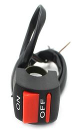 Interruptores de motocicleta, botón de encendido y apagado, interruptor de faro con 3 Cables para vehículo eléctrico Moto, fácil de instalar 3798172