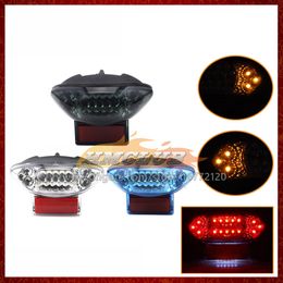 Luz trasera de motocicleta para SUZUKI KATANA GSXF600 GSXF750 GSX600F GSX750F GSXF 600 750 03 04 05 06 2003 2004 2005 2006 luz trasera intermitente trasero luces de freno