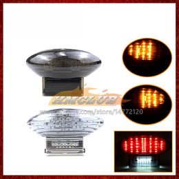 Luz trasera de motocicleta para SUZUKI KATANA GSXF600 GSXF750 GSX600F GSX750F GSXF 750 600 CC 03 04 05 06 2003 2004 2005 2006 luz trasera intermitente trasero luces de freno traseras lámparas