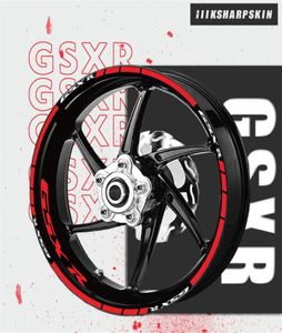 Motorfiets wiel decoratie reflecterende stickers binnenring streep bescherming stickers duurzame tape 20 stuks voor SUZUKI GSXR GSX R9987986