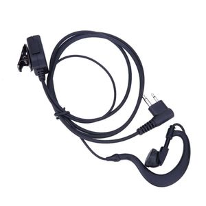 Motorola Oortjes voor Talkies Walkie met microfoon 2-pins akoestische buis-headset en PPT voor CP200 GP2000 XU1100 PRO1150 MU12 CP00 GP000 MU1