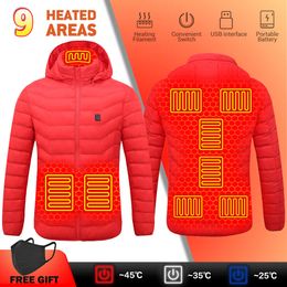 Chaqueta de moto Invierno Cálido Chaqueta Beheizte Chaqueta USB Beheizte Chaqueta Warme Kleidung Jagd Weste Gepolstert Warme Wander Kleidung