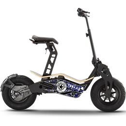 Mototec Mad Vulcan 1600W 48V Electric Scooter Lange Range volwassenen Kinderen forens