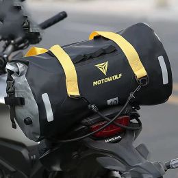Bolsas de cola impermeables de motocicletas de Motowolf