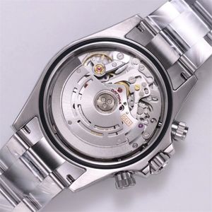 Motre be luxe reloj de pulsera de lujo 40 mm N4130 cronógrafo movimiento mecánico caja de acero 904L relojes para hombres relojes de diseño relojes de pulsera Relojes