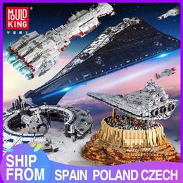 Schimmel Koning Bouwstenen Ster plan MOC Eclipse-Klasse Dreadnought Set UCS Fighters Monteren Bakstenen Kinderen DIY Speelgoed Verjaardag geschenken C292w