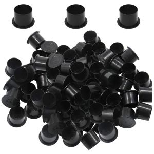 Mouldings Tattoo Ink Caps Cups Petit 1000pcs Tattoo Caps Cups avec Base Jetable Microblading Maquillage Tattoo Ink Cups pour Tattoo Hine