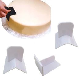 Molds 1 stc voedselkwaliteit cake soepeler gereedschap cake decoreren suiker ambacht glazuur schimmel diy bakgereedschap cake gladde rol fondant spatulas