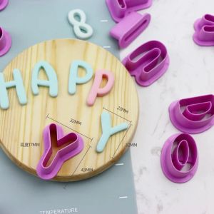 Vormen 35 stks plastic cake mal diy 